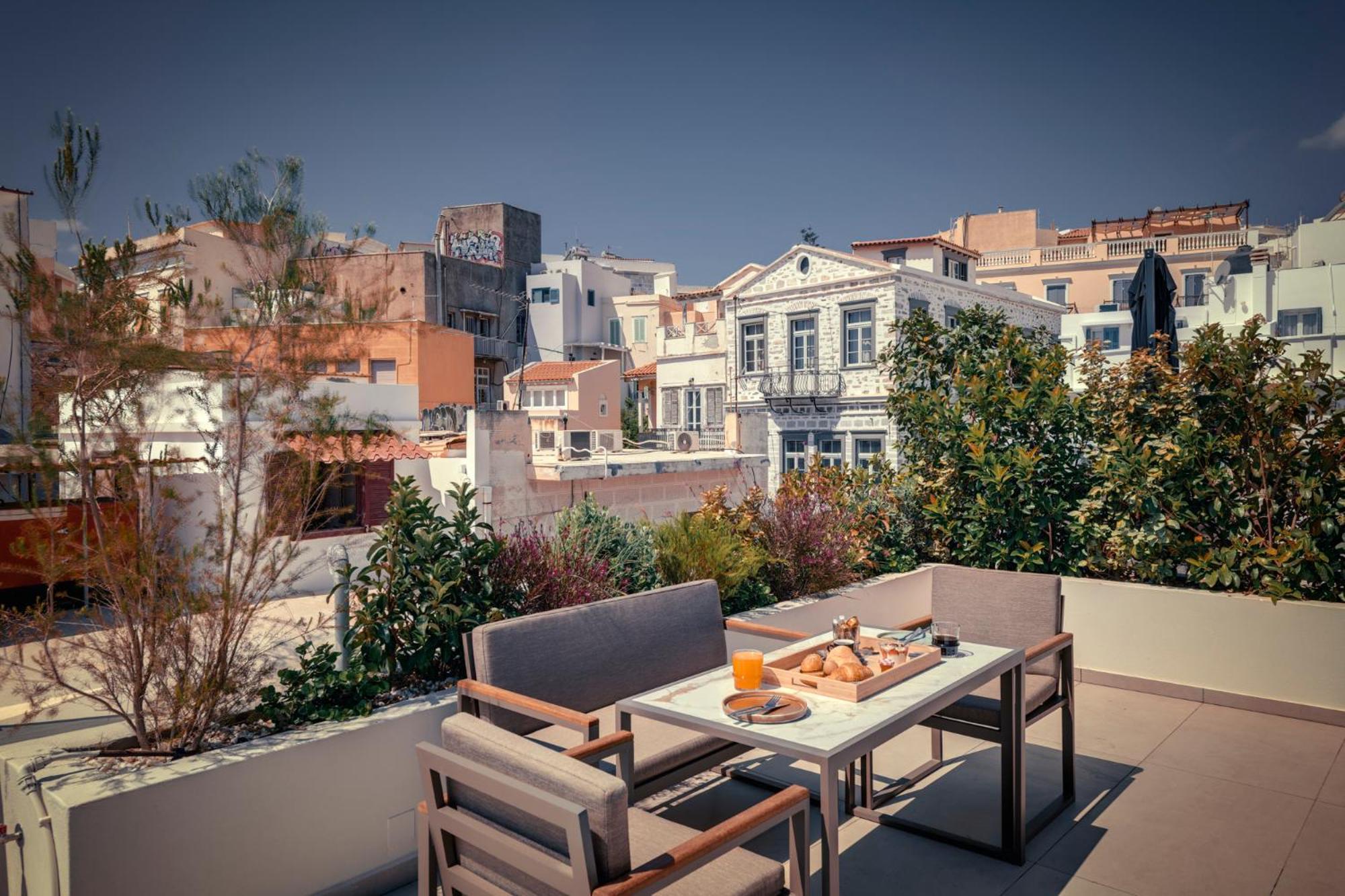 Ninemian Suites Syros Ermupoli Exteriér fotografie