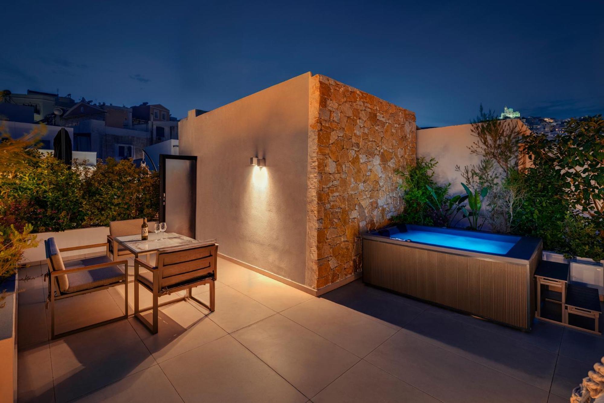 Ninemian Suites Syros Ermupoli Exteriér fotografie