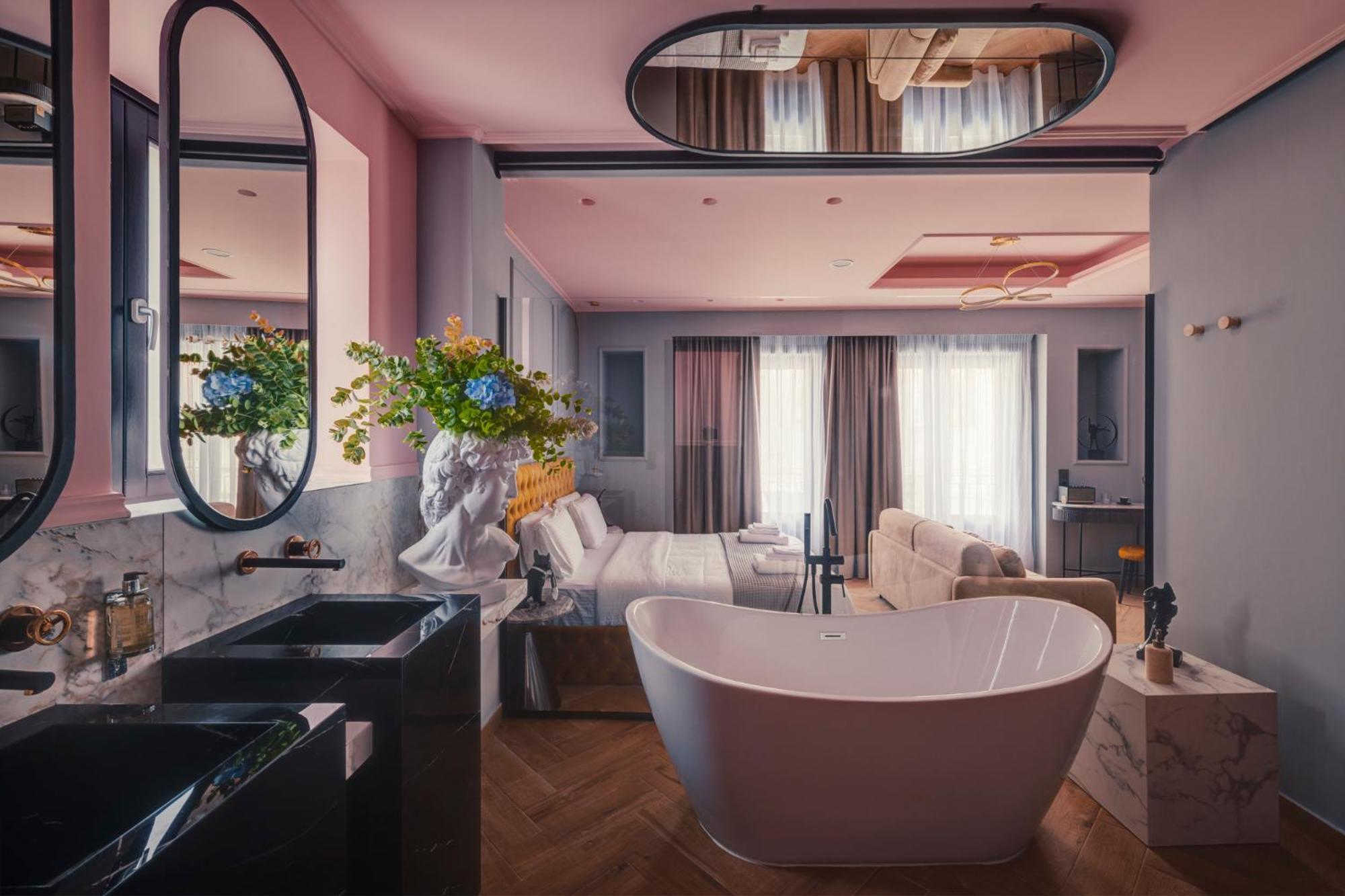 Ninemian Suites Syros Ermupoli Exteriér fotografie