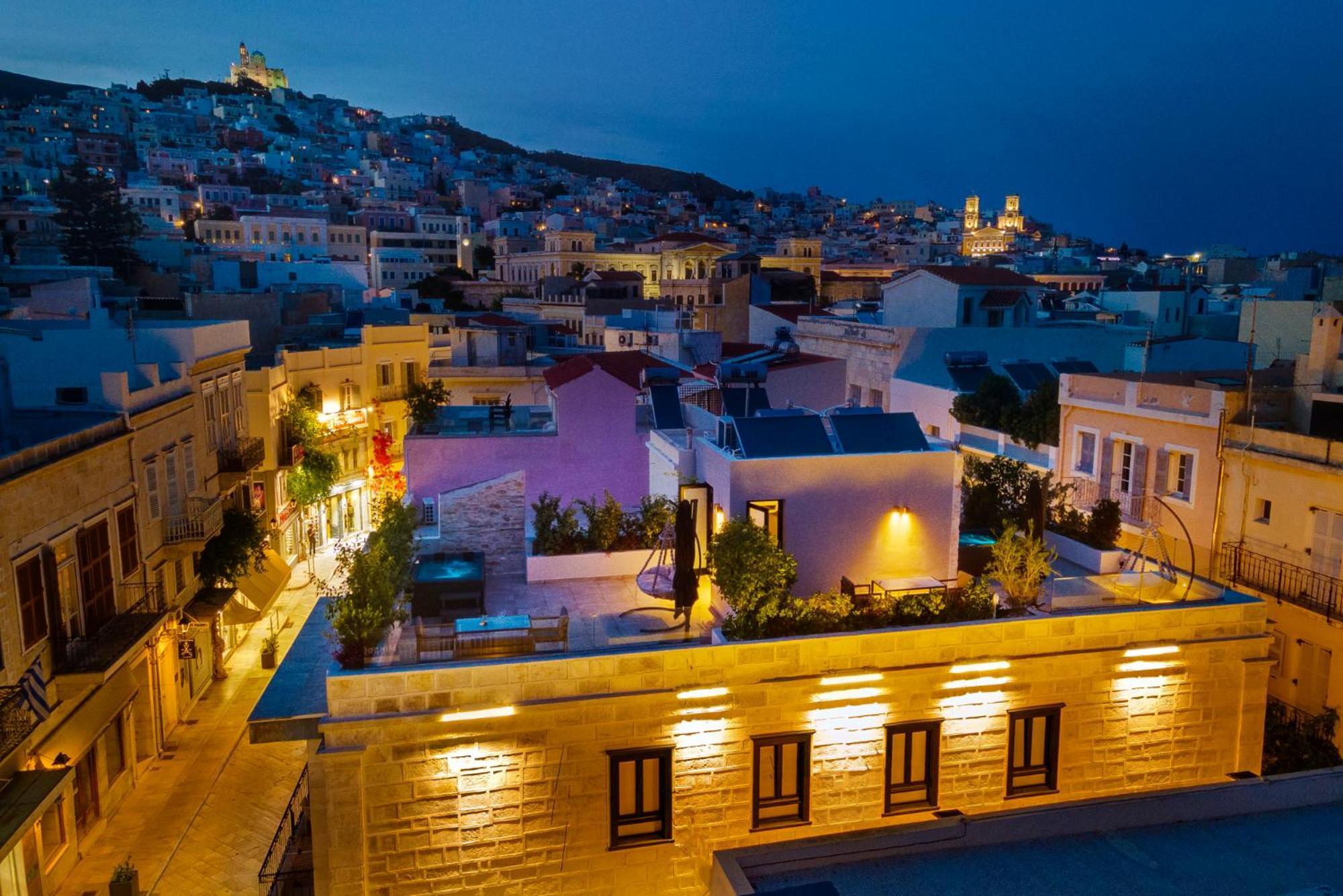 Ninemian Suites Syros Ermupoli Exteriér fotografie