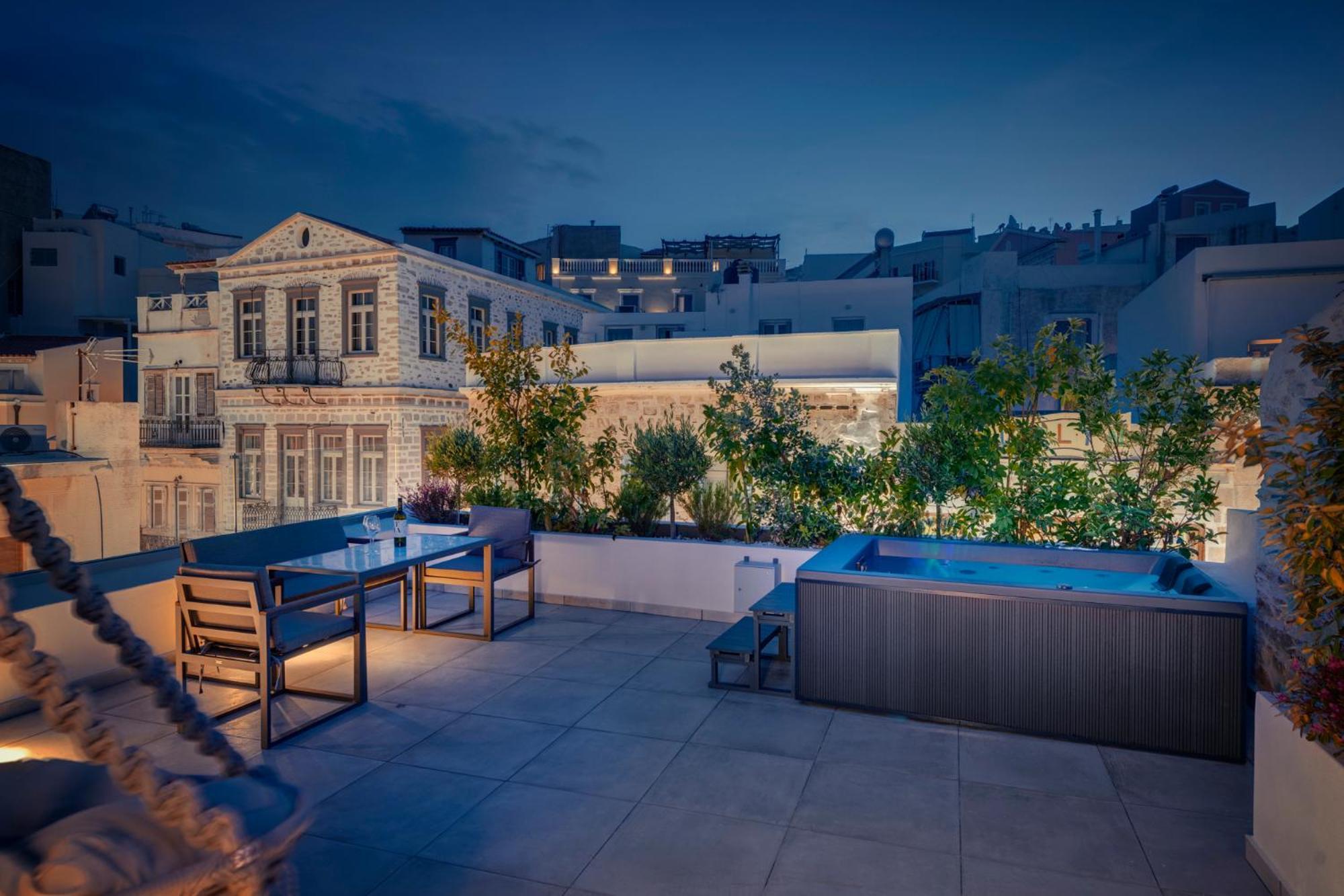 Ninemian Suites Syros Ermupoli Exteriér fotografie